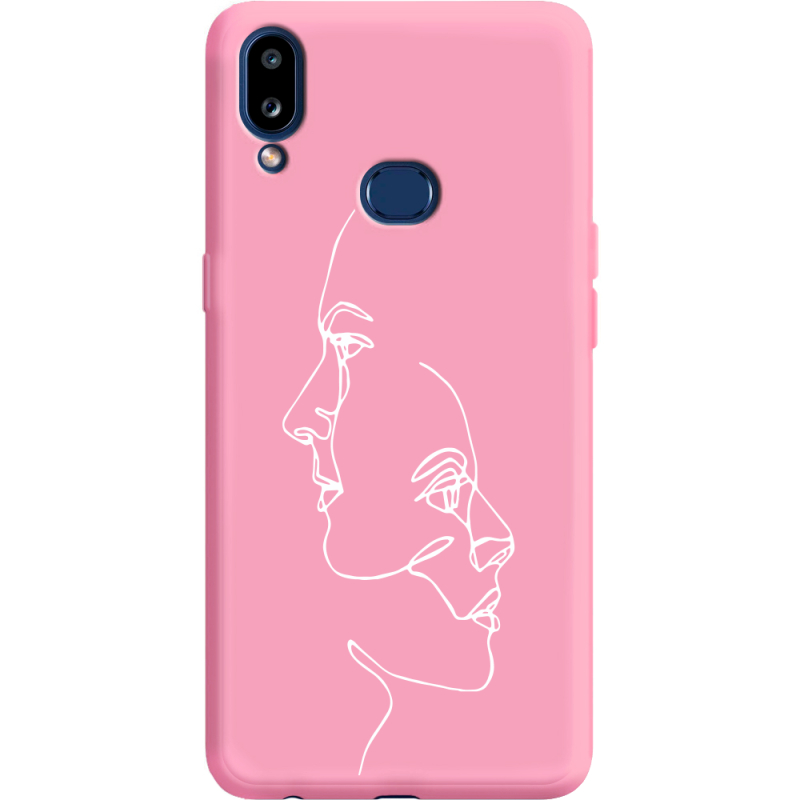 Розовый чехол Boxface Samsung A107 Galaxy A10s 