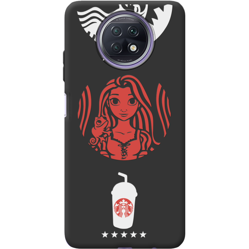 Черный чехол BoxFace Xiaomi Redmi Note 9T RedWhite Coffee