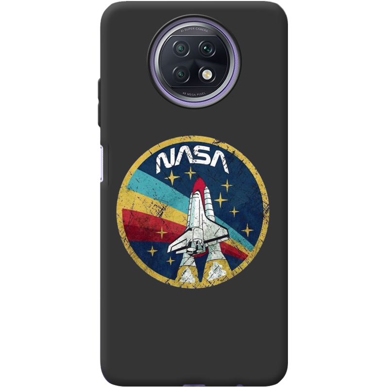 Черный чехол BoxFace Xiaomi Redmi Note 9T NASA