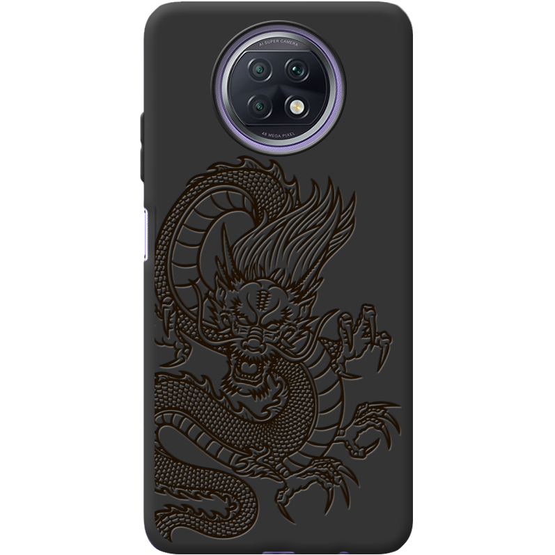 Черный чехол BoxFace Xiaomi Redmi Note 9T Chinese Dragon