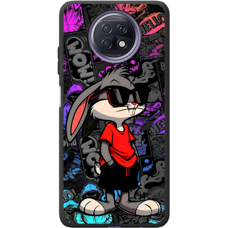 Черный чехол BoxFace Xiaomi Redmi Note 9T Малий вухань