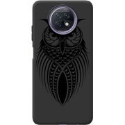 Черный чехол BoxFace Xiaomi Redmi Note 9T Owl