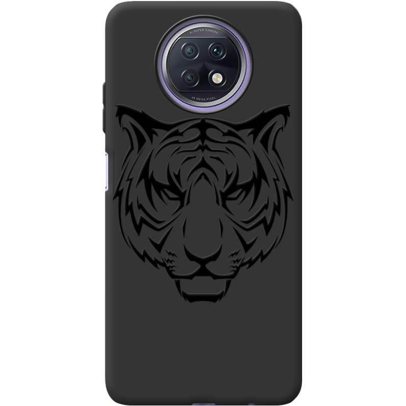 Черный чехол BoxFace Xiaomi Redmi Note 9T Tiger