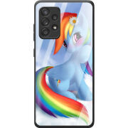 Защитный чехол BoxFace Glossy Panel Samsung A525 Galaxy A52 My Little Pony Rainbow Dash