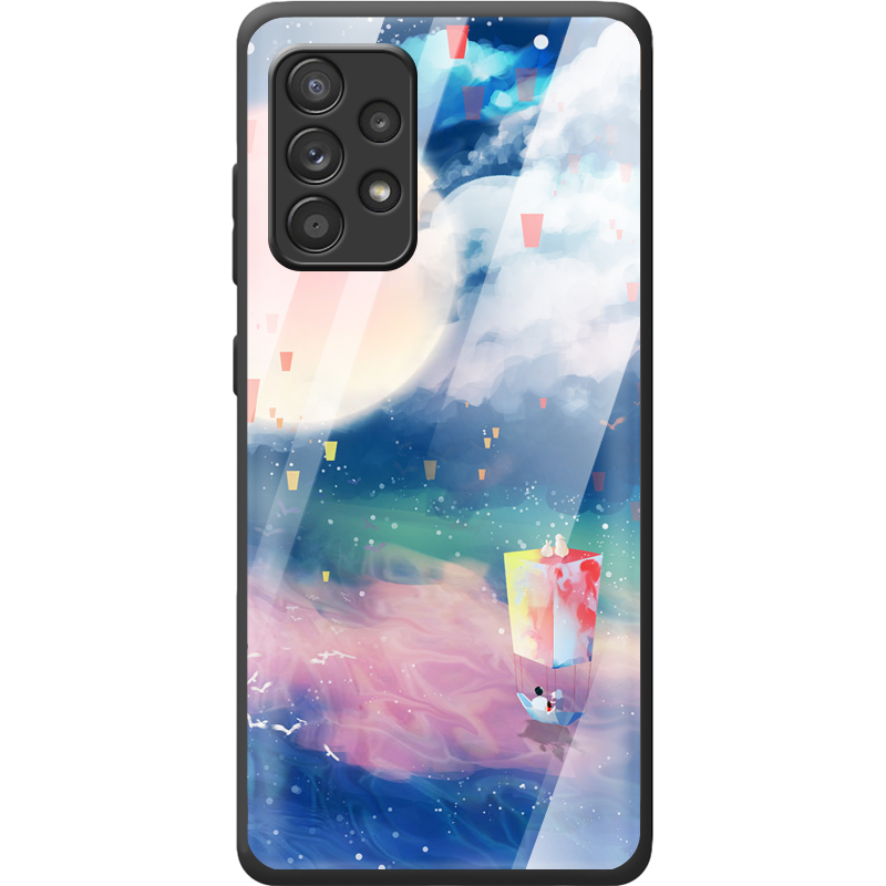 Защитный чехол BoxFace Glossy Panel Samsung A525 Galaxy A52 Dreamy Clouds
