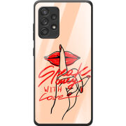 Защитный чехол BoxFace Glossy Panel Samsung A525 Galaxy A52 Speak Only Whith Love