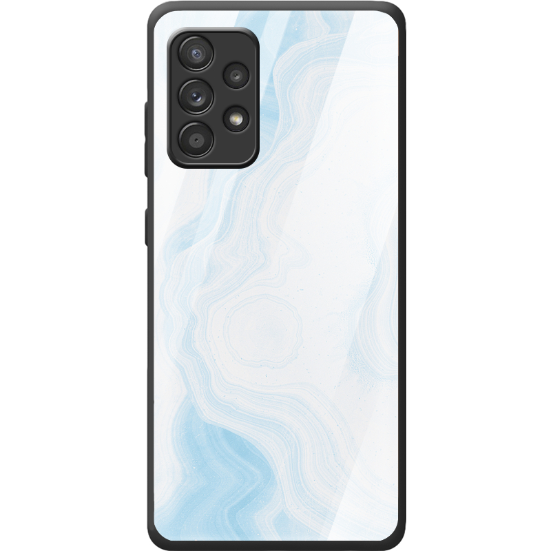 Защитный чехол BoxFace Glossy Panel Samsung A525 Galaxy A52 Light Marble