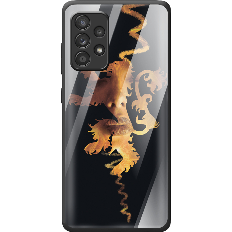 Защитный чехол BoxFace Glossy Panel Samsung A525 Galaxy A52 Gold Thrones