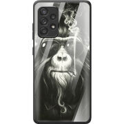 Защитный чехол BoxFace Glossy Panel Samsung A525 Galaxy A52 Smokey Monkey