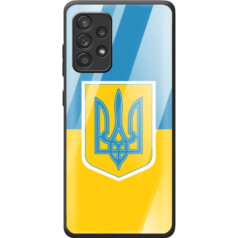 Защитный чехол BoxFace Glossy Panel Samsung A525 Galaxy A52 Герб України