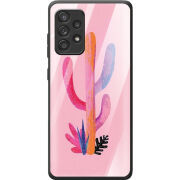 Защитный чехол BoxFace Glossy Panel Samsung A525 Galaxy A52 Pink Desert