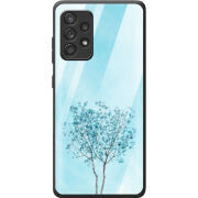 Защитный чехол BoxFace Glossy Panel Samsung A525 Galaxy A52 Blue Tree