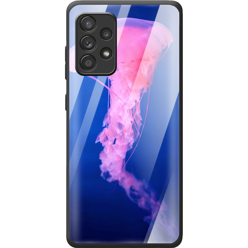 Защитный чехол BoxFace Glossy Panel Samsung A525 Galaxy A52 Jellyfish