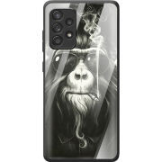 Защитный чехол BoxFace Glossy Panel Samsung A725 Galaxy A72 Smokey Monkey