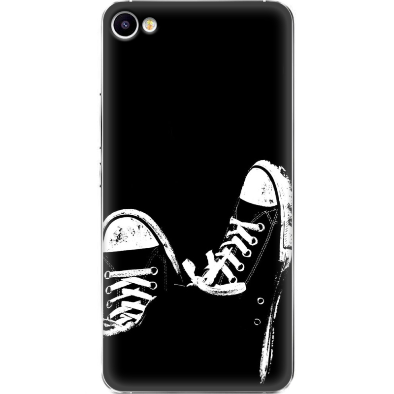 Чехол Uprint Meizu U10 Black Sneakers