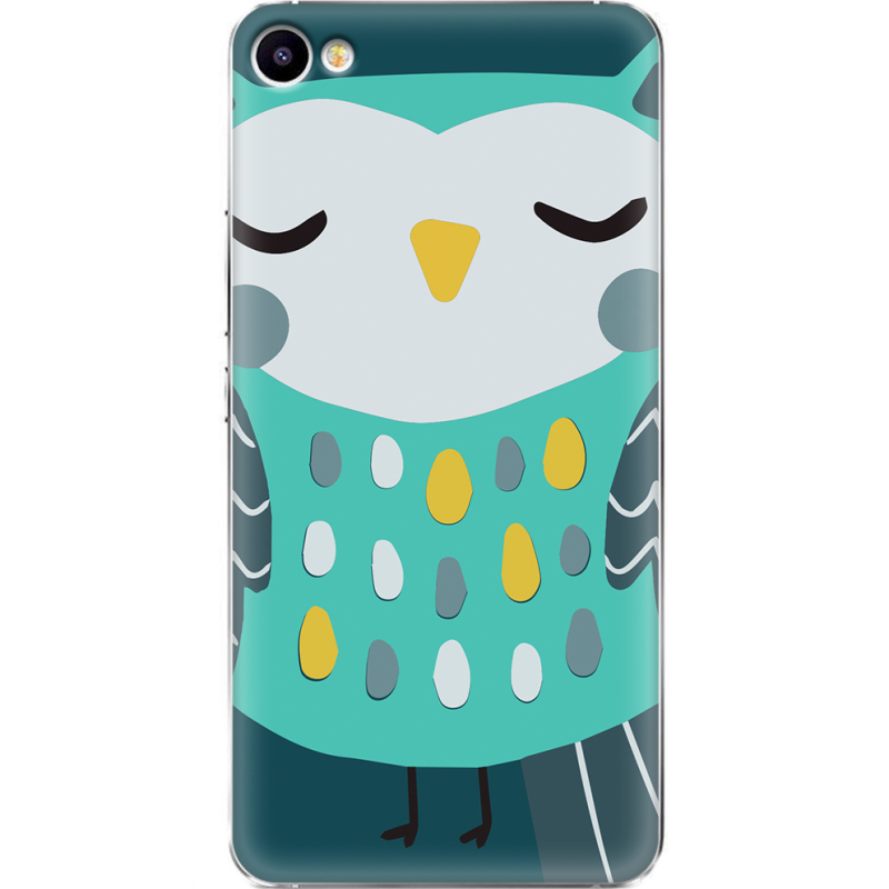 Чехол Uprint Meizu U10 Green Owl