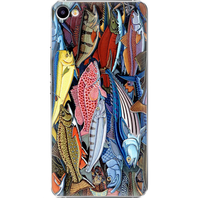 Чехол Uprint Meizu U10 Sea Fish