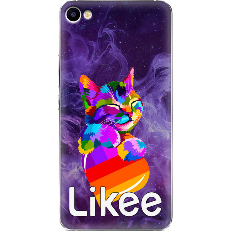 Чехол Uprint Meizu U10 Likee Cat