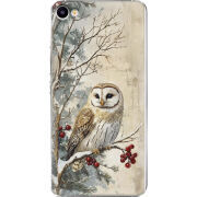 Чехол Uprint Meizu U10 Christmas Owl