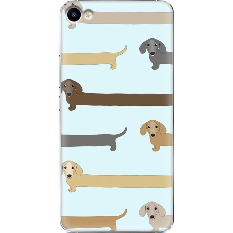 Чехол Uprint Meizu U10 Dachshund