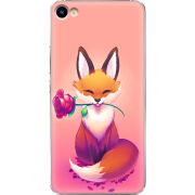 Чехол Uprint Meizu U10 Cutie Fox