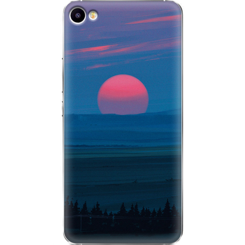 Чехол Uprint Meizu U10 Cold Red Light