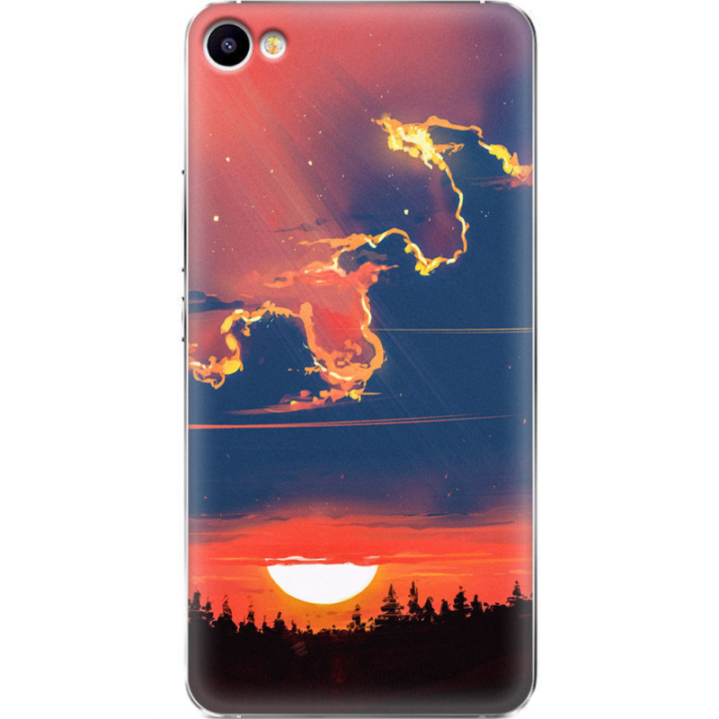 Чехол Uprint Meizu U10 Twilight