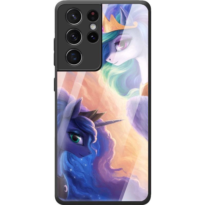 Защитный чехол BoxFace Glossy Panel Samsung G998 Galaxy S21 Ultra My Little Pony Rarity  Princess Luna