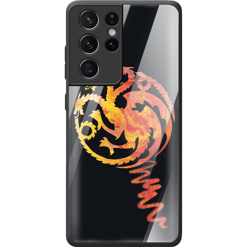 Защитный чехол BoxFace Glossy Panel Samsung G998 Galaxy S21 Ultra Dragons Thrones