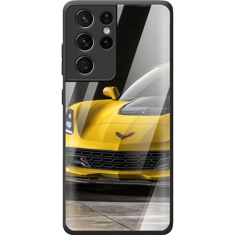 Защитный чехол BoxFace Glossy Panel Samsung G998 Galaxy S21 Ultra Corvette Z06