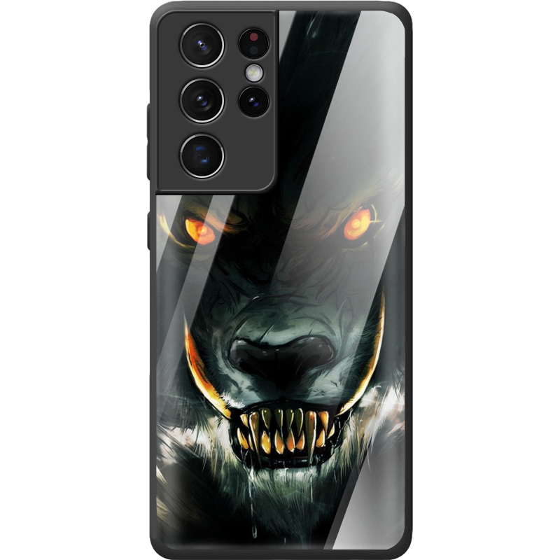 Защитный чехол BoxFace Glossy Panel Samsung G998 Galaxy S21 Ultra Werewolf