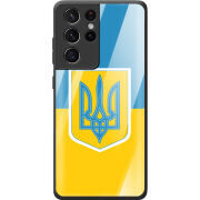 Защитный чехол BoxFace Glossy Panel Samsung G998 Galaxy S21 Ultra Герб України