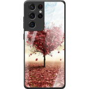 Защитный чехол BoxFace Glossy Panel Samsung G998 Galaxy S21 Ultra Tree of Love