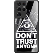 Защитный чехол BoxFace Glossy Panel Samsung G998 Galaxy S21 Ultra Dont Trust Anyone