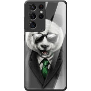 Защитный чехол BoxFace Glossy Panel Samsung G998 Galaxy S21 Ultra Cool Panda