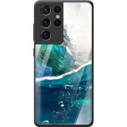 Защитный чехол BoxFace Glossy Panel Samsung G998 Galaxy S21 Ultra Waterwave