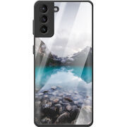 Защитный чехол BoxFace Glossy Panel Samsung G991 Galaxy S21 Blue Lake