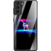 Защитный чехол BoxFace Glossy Panel Samsung G991 Galaxy S21 Fantasy Deer