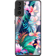 Защитный чехол BoxFace Glossy Panel Samsung G991 Galaxy S21 Exotic Flowers