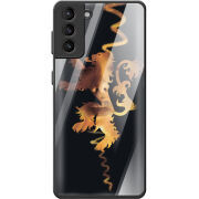 Защитный чехол BoxFace Glossy Panel Samsung G991 Galaxy S21 Gold Thrones