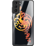 Защитный чехол BoxFace Glossy Panel Samsung G991 Galaxy S21 Dragons Thrones