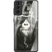 Защитный чехол BoxFace Glossy Panel Samsung G991 Galaxy S21 Smokey Monkey