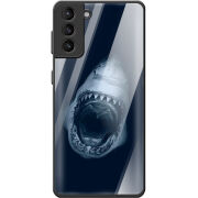 Защитный чехол BoxFace Glossy Panel Samsung G991 Galaxy S21 Shark