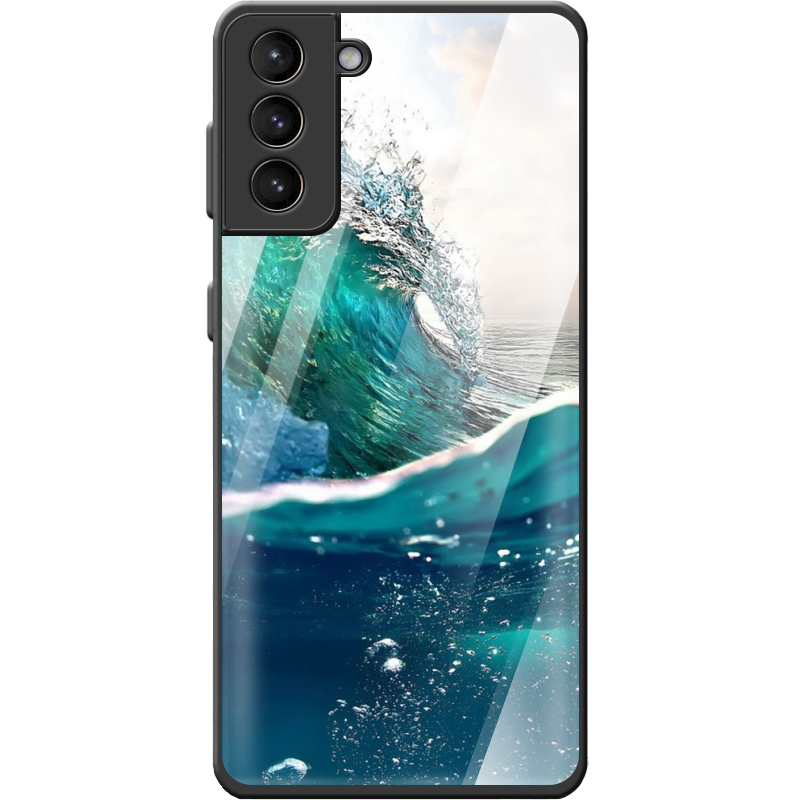 Защитный чехол BoxFace Glossy Panel Samsung G991 Galaxy S21 Waterwave