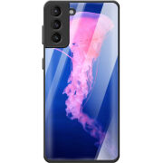Защитный чехол BoxFace Glossy Panel Samsung G991 Galaxy S21 Jellyfish