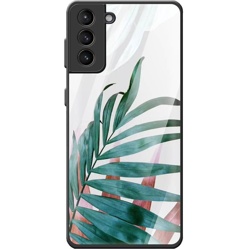 Защитный чехол BoxFace Glossy Panel Samsung G996 Galaxy S21 Plus Leaf