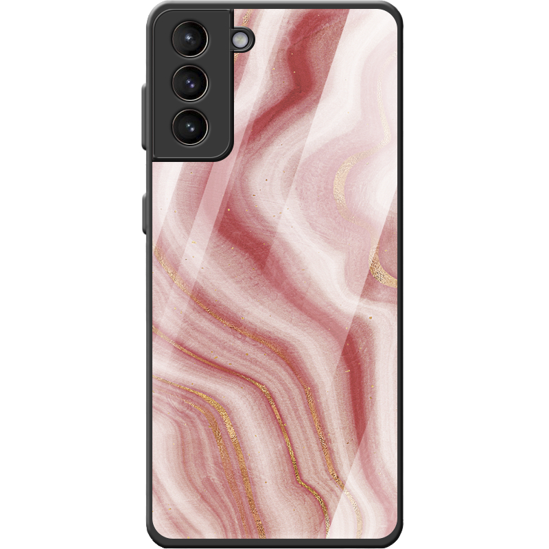 Защитный чехол BoxFace Glossy Panel Samsung G996 Galaxy S21 Plus Print Marble