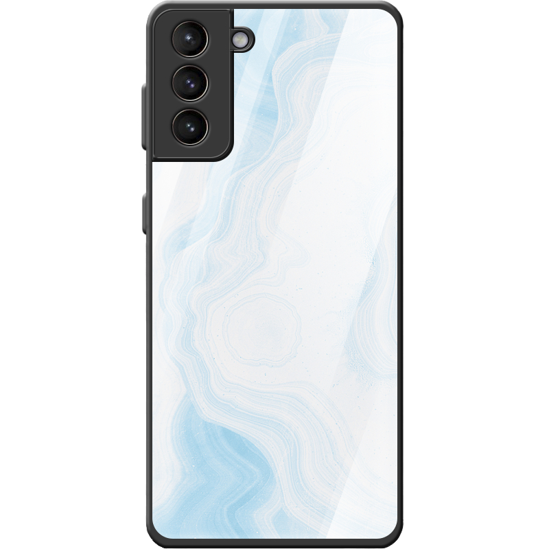 Защитный чехол BoxFace Glossy Panel Samsung G996 Galaxy S21 Plus Light Marble