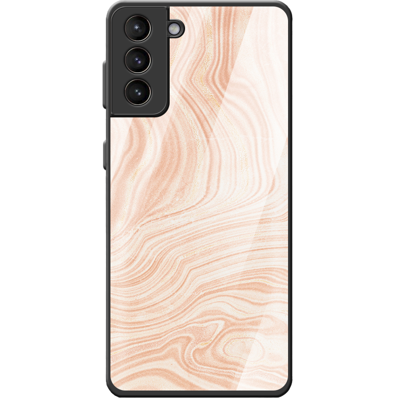 Защитный чехол BoxFace Glossy Panel Samsung G996 Galaxy S21 Plus Delicate Marble
