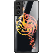 Защитный чехол BoxFace Glossy Panel Samsung G996 Galaxy S21 Plus Dragons Thrones
